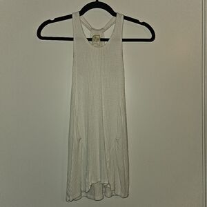 White Sleeveless Dress/Tank Top